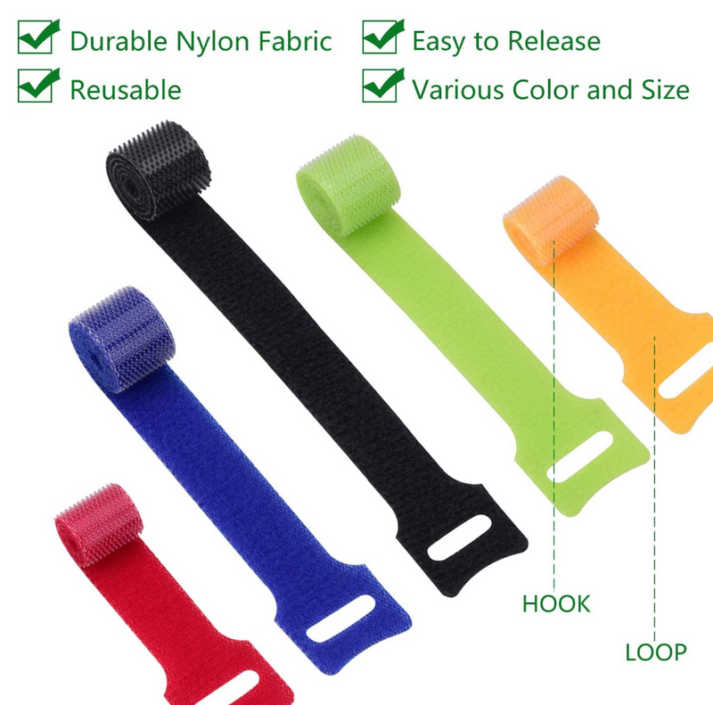 Rainbow Zip Ties